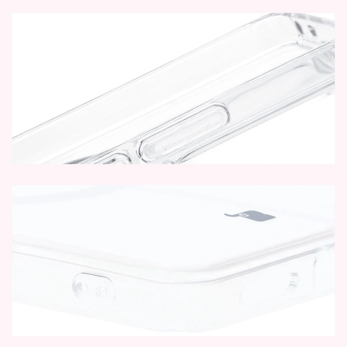 Wzmocnione narożniki i podwyższone ranty ekranu w etui Bizon Case CrystalO do Realme GT 7 / 7T